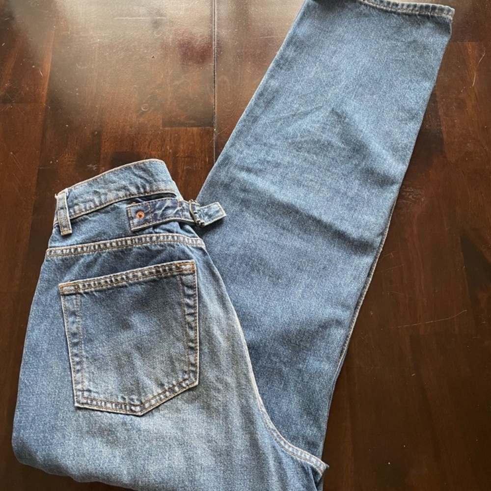 Topshop Straight Leg Jeans